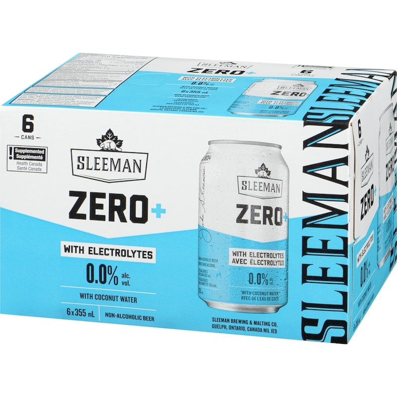 Zero+ Non-Alcoholic Beer With Electrolytes With Coconut Water