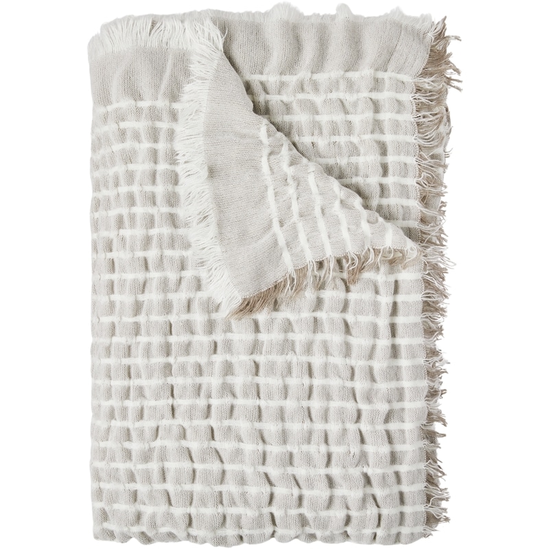 Fringe Trim Throw