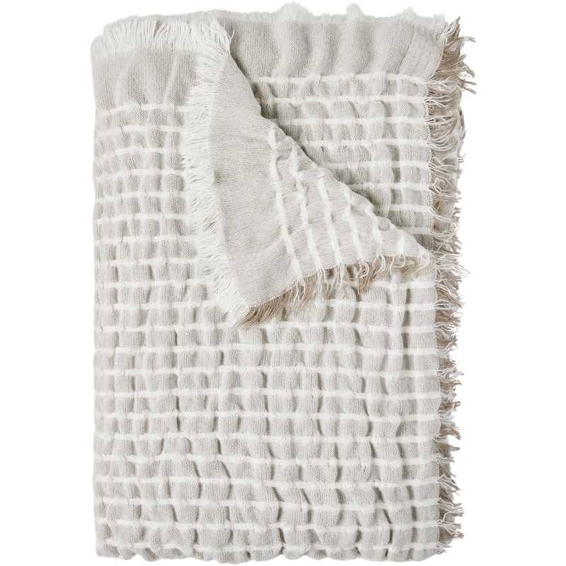 Fringe Trim Throw