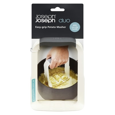Joseph Joseph Duo Easy-Grip Potato Masher White 1 ea, $11.00/1ea