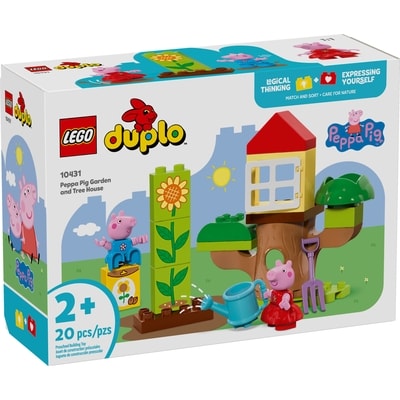 LEGO DUPLO Peppa Pig Le jardin et la cabane dans l’arbre de Peppa Cochon 10431 1 ea, 25,00 $/1ch