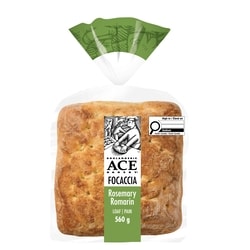 Boulangerie ACE Focaccia au romarin 560 g, 1,07 $/100g