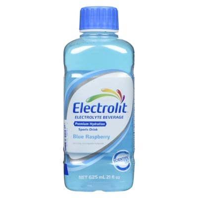Electrolit Electrolyte Beverage Blue Raspberry 625 ml, $0.69/100ml