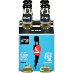 Artisan Skinny London Tonic 4x200.0 ml, $1.25/100ml
