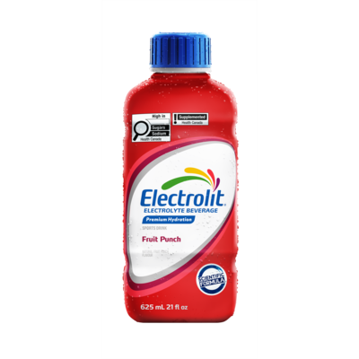 Electrolit Electrolyte Beverage Fruit Punch 625 ml, $0.69/100ml
