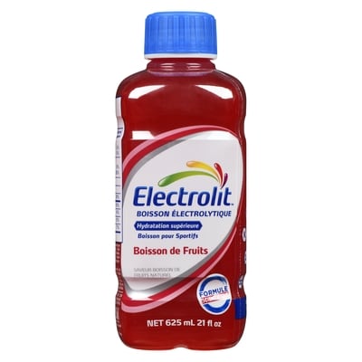 Electrolit Boisson électrolytique boisson de fruits 625 ml, 0,69 $/100ml