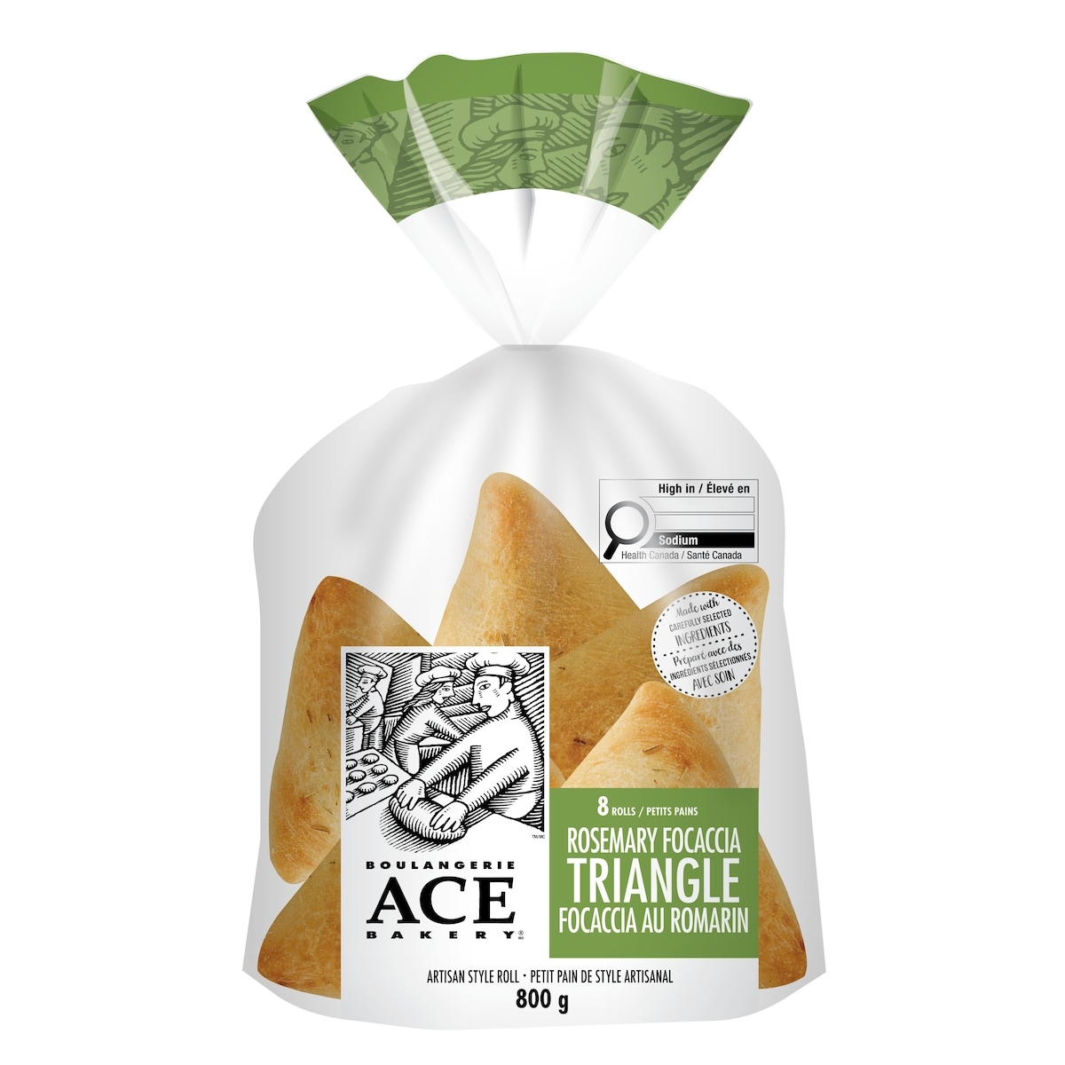 ACE Rosemary Focaccia Triangle