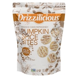 Drizzilicious Mini Rice Cakes, Pumpkin Spice 113 g, $4.68/100g