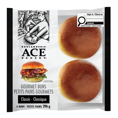 ACE Classic Gourmet Bun 296 g, $1.52/100g
