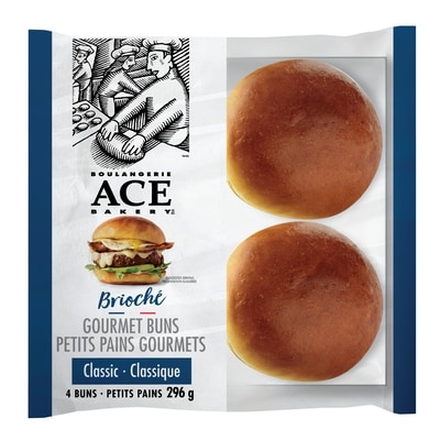 Boulangerie ACE Petits pains briochés gourmets 296 g, 1,69 $/100g