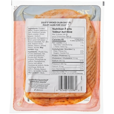 Smoked Cajun Chicken Slices