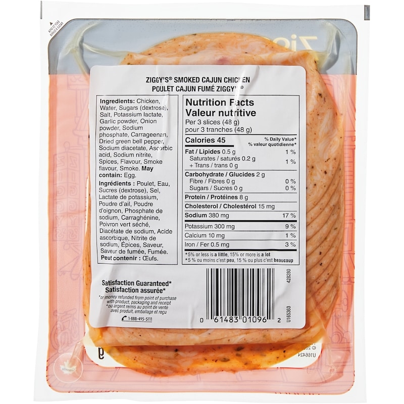 Smoked Cajun Chicken Slices