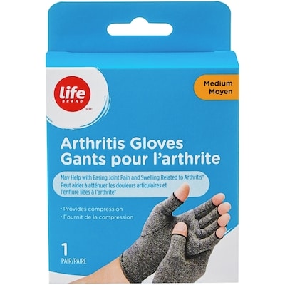 Life Gants pour l'arthrite moyen 1 ea, 15,99 $/1ch