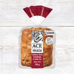 ACE Cranberry Focaccia - 510 g | Zehrs