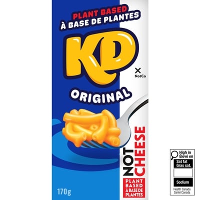 NotCo Pâtes et sauce macaroni à base de plantes à saveur originale kd, boîte 170 g, 2,35 $/100g