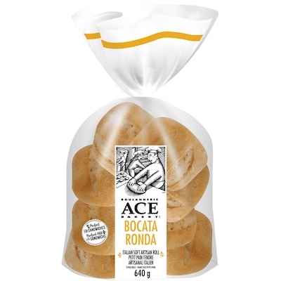 Boulangerie ACE Bocata Ronda 640 g, 1,25 $/100g