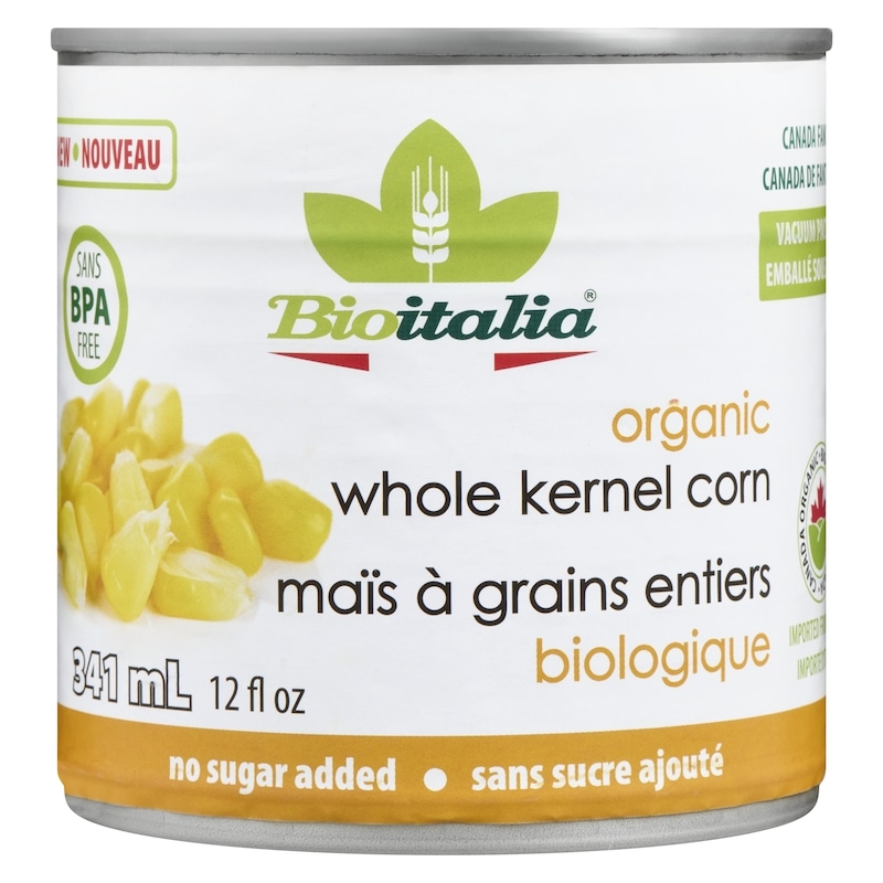 Organic Whole Kernel Corn