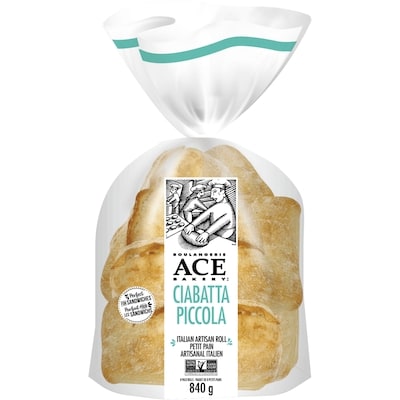 Boulangerie ACE Ciabatta piccola 840 g, 0,95 $/100g