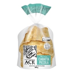 Boulangerie ACE Ciabatta piccola 840 g, 0,86 $/100g