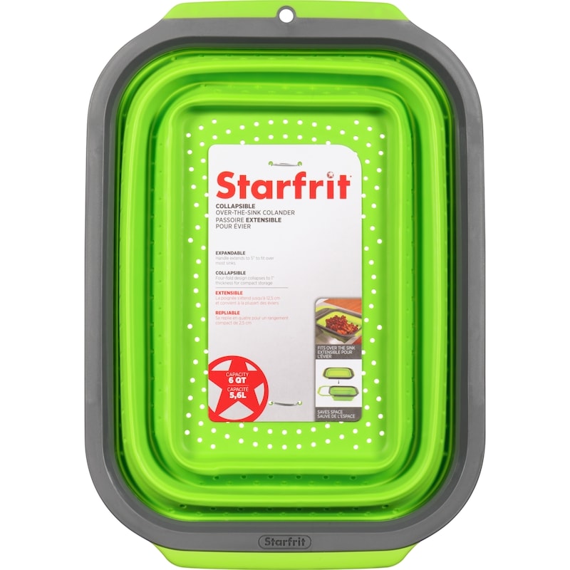 Collapsible Over-The-Sink Colander