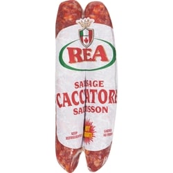 Rea Sausage Cacciatore Hot 180 g, $4.16/100g