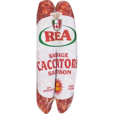 Rea Sausage Cacciatore Hot 180 g, $4.16/100g