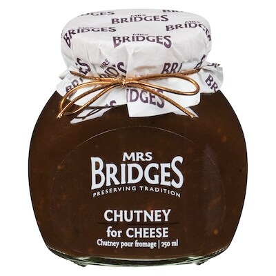 Mrs Bridge Chutney au fromage 300 g, 3,67 $/100g