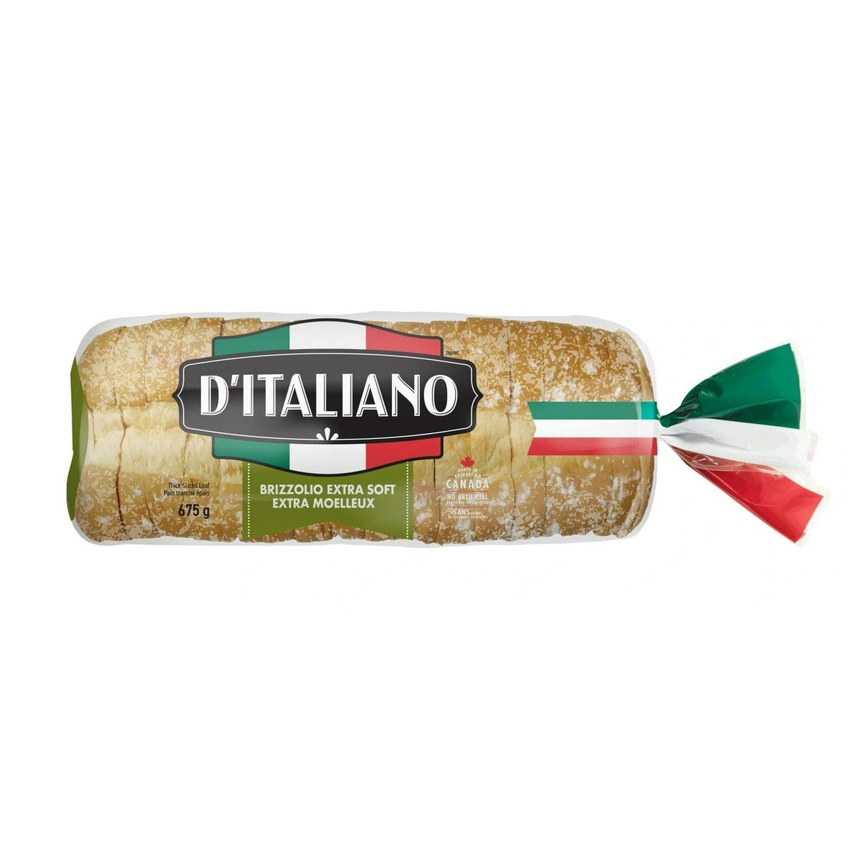 D'Italiano Brizzolio Loaf 675 g, $0.59/100g
