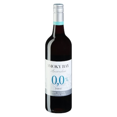 Smoky Bay Vin désalcoolisé 0,0% shiraz 750 ml, 1,53 $/100ml