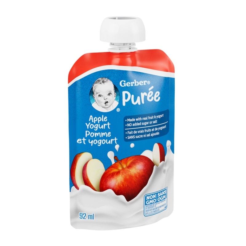 Apple Yogurt Purée, For Babies, Pouch