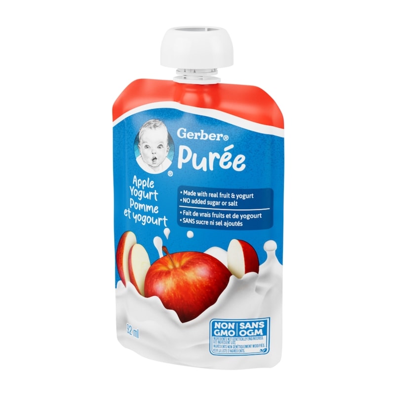 Apple Yogurt Purée, For Babies, Pouch