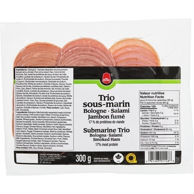 Royal Submarine Trio Slices 300 g, $2.00/100g