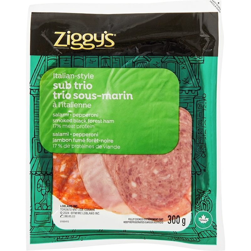 Italian Style Sub Trio Slices