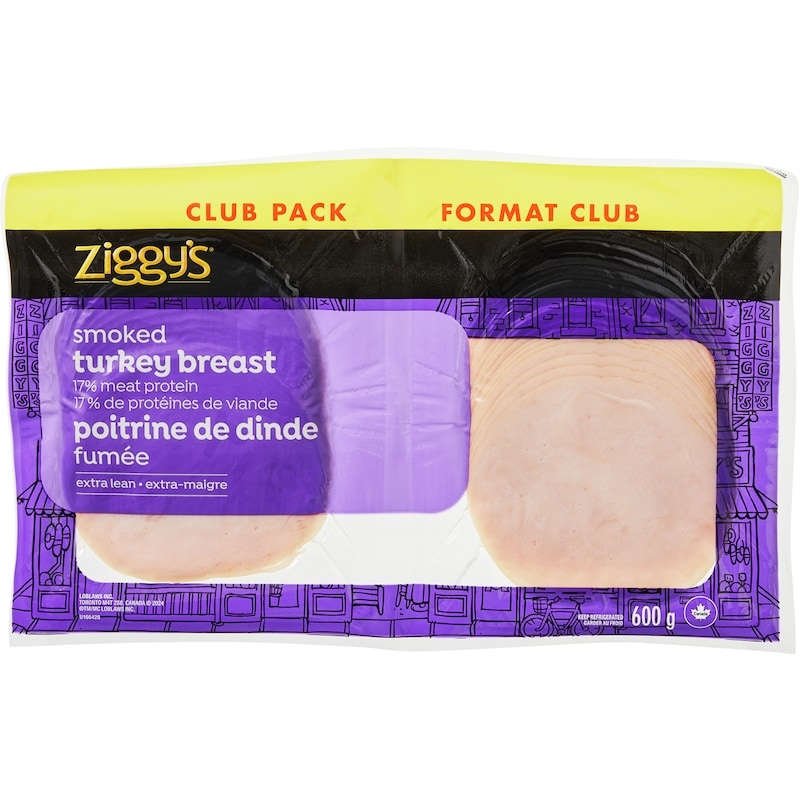 Smoked Turkey Breast Slices Club Pack