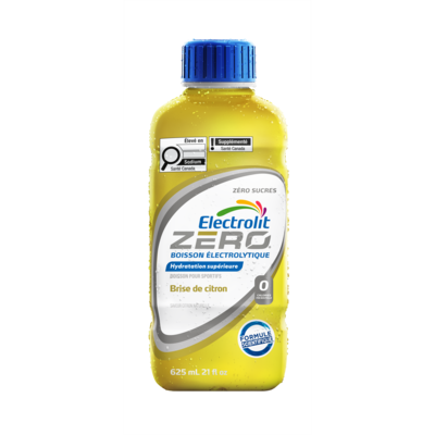 Electrolit Boisson électrolytique brise de citron 625 ml, 0,69 $/100ml