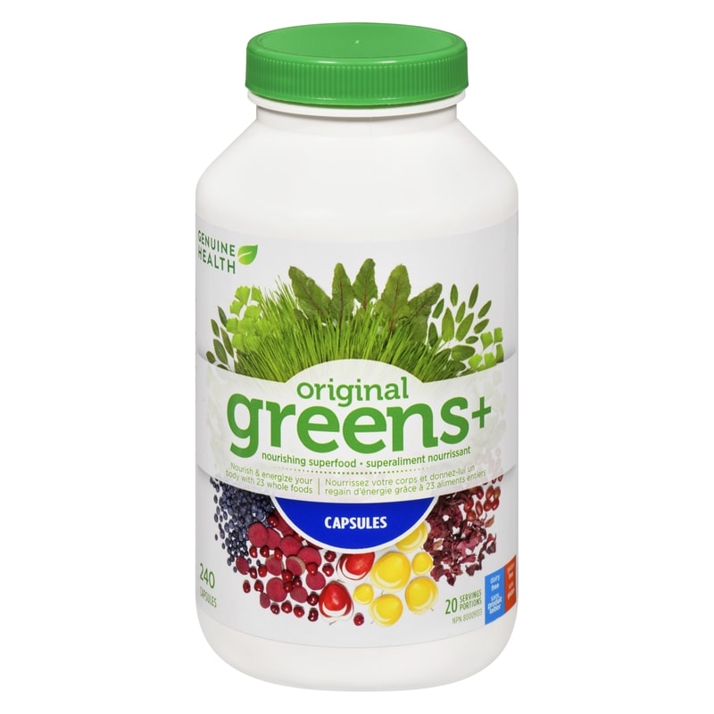 Nourishing Superfood Capsules Original Greens+