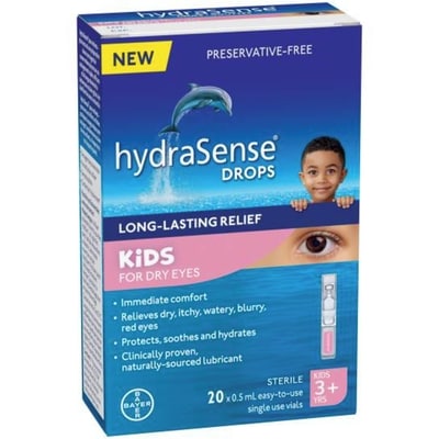 Hydrasense Kids For Dry Eyes Naturally Sourced Lubricant 10 ml, $139.90/100ml