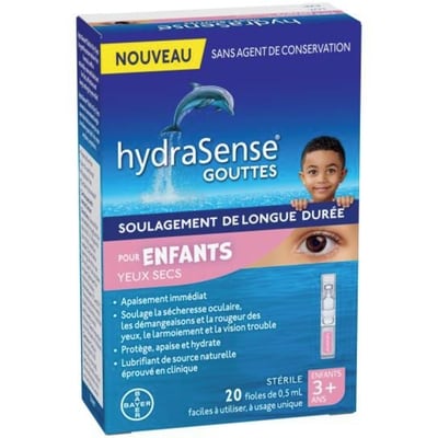 Hydrasense Pour enfants – yeux secs lubrifiant de source naturelle 10 ml, 139,90 $/100ml
