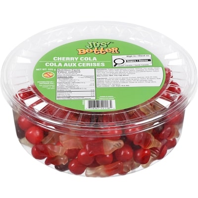 Jus' Better Cherry Cola 525 g, $1.24/100g