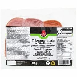 Royal Italian-Style Submarine Trio Slices 300 g, $2.33/100g
