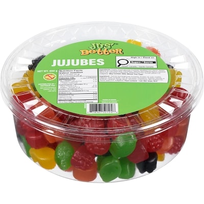Jus' Better Jujubes 650 g, $1.00/100g