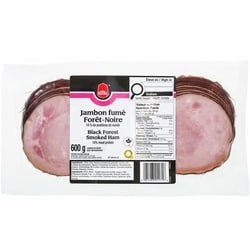 Royal Black Forest Smoked Ham Slices 600 g, $1.83/100g
