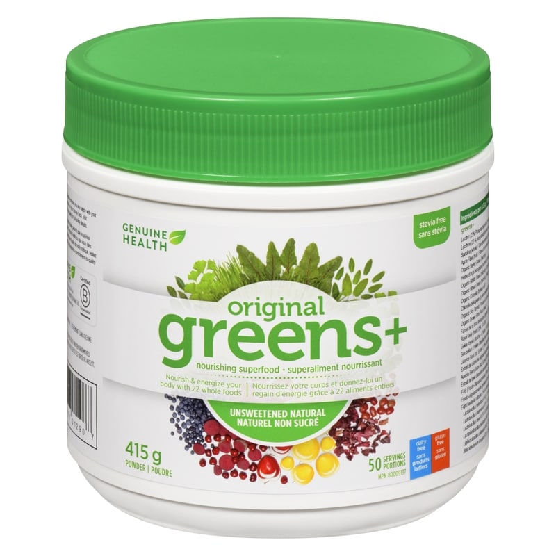 Nourishing Superfood Powder Original Greens+ Unsweetened Natural