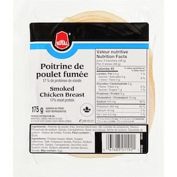 Royal Smoked Chicken Breast Slices 175 g, $2.29/100g