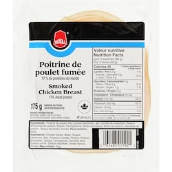 Royal Poitrine de poulet fumée en tranches 175 g, 2,29 $/100g