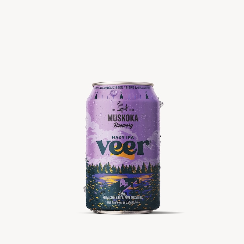 Veer Non-Alcoholic Beer Hazy Ipa, Case