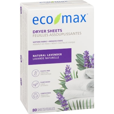Dryer Sheets Natural Lavender