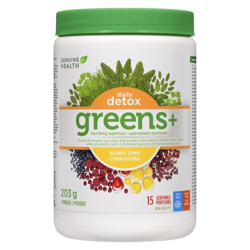 Greens+ Daily Detox, Lemon