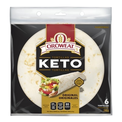 Oroweat Keto Tortillas Original 246 g, $3.17/100g