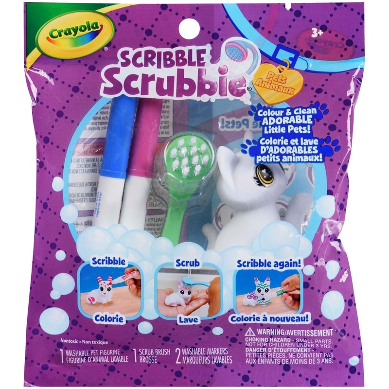 Scribble Scrubbie Pets, 1-Count